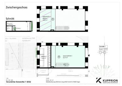 Laden zum Kauf - Erstbezug 4.600 € 2 Zimmer August-Ruf-Straße 25 Singen Singen (Hohentwiel) 78224