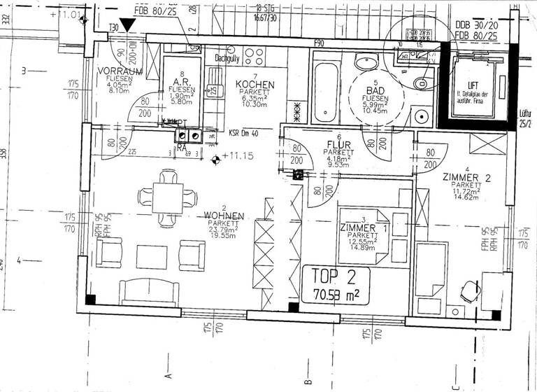 Büro zur Miete 635 € 70,5 m² Bürofläche Kalvarienbergstraße Lend Graz 8020