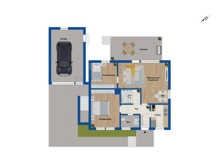 Bungalow zum Kauf 299.000 € 4 Zimmer 82,6 m² 700 m² Grundstück Vettelhoven Grafschaft 53501