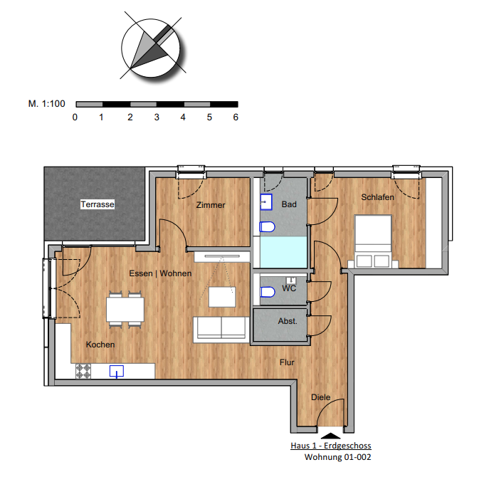 Wohnung zur Miete 1.151 € 3 Zimmer 88,5 m²<br/>Wohnfläche EG<br/>Geschoss ab sofort<br/>Verfügbarkeit Kuchenheim Euskirchen 53881