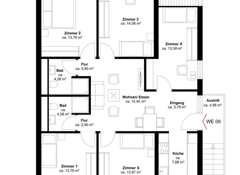 Wohnung zum Kauf 496.000 € 6 Zimmer 113 m²<br/>Wohnfläche Binz Ostseebad Binz 18609