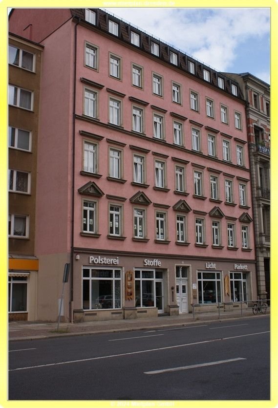 Bürofläche zur Miete 8,51 € 3 Zimmer 94 m²<br/>Bürofläche Striesener Str. 47 Johannstadt-Süd (Lortzingstr.) Dresden 01307