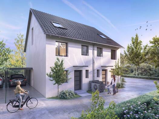 Doppelhaushälfte zum Kauf - Erstbezug 709.000 € 5 Zimmer 124 m² 143,3 m² Grundstück frei ab 31.03.2028 Echterdingen Leinfelden-Echterdingen 70771