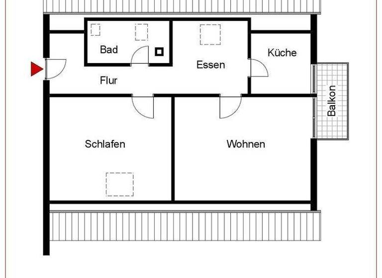 Wohnung zum Kauf 225.000 € 2,5 Zimmer 64 m² 3. Geschoss Pliensauvorstadt Esslingen am Neckar 73734