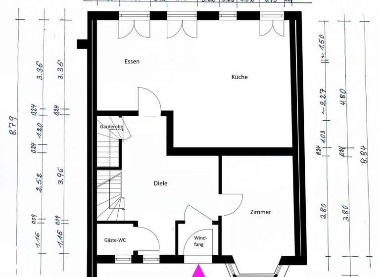 Einfamilienhaus zum Kauf 2.190.000 € 8 Zimmer 220 m² 310 m² Grundstück frei ab 01.06.2026 Alsterdorf Hamburg 22297