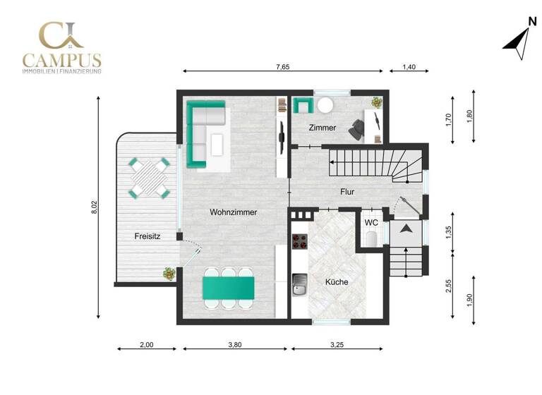 Einfamilienhaus zum Kauf 179.000 € 4,5 Zimmer 103 m² 808 m² Grundstück Vorwerk Celle 29229