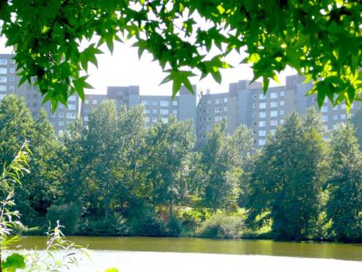 Wohnung zur Miete 876 € 3 Zimmer 73,9 m² 12. Geschoss frei ab sofort Gruberstraße 8 Kranichstein Darmstadt 64289