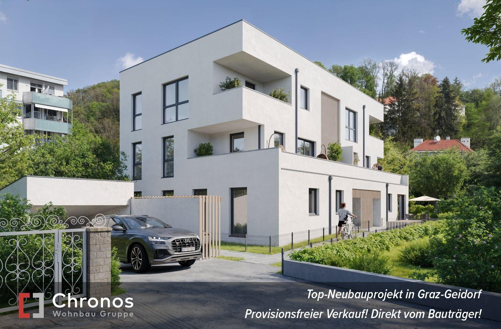 Wohnung zum Kauf provisionsfrei 442.300 € 3 Zimmer 69 m²<br/>Wohnfläche 2.<br/>Geschoss Sankt Leonhard Graz 8010