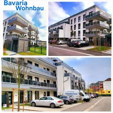 Terrassenwohnung zum Kauf provisionsfrei 366.688 € 2 Zimmer 65,5 m² EG Flößaustraße 100 Südstadt Fürth 90763