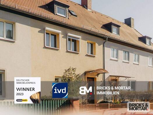 Reihenmittelhaus zum Kauf 450.000 € 6 Zimmer 141,3 m² 190 m² Grundstück Marienbrunn Leipzig 04277