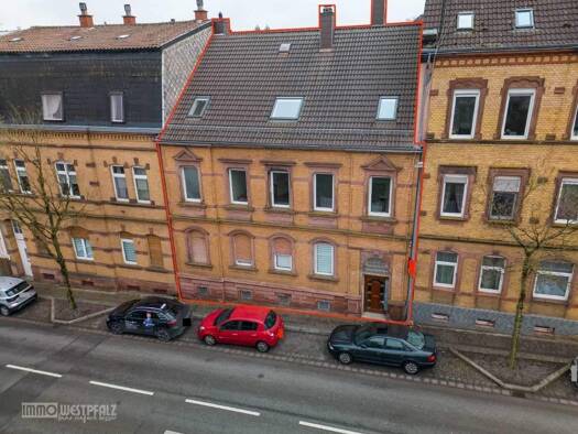 Mehrfamilienhaus zum Kauf 365.000 € 10 Zimmer 294,4 m² 290 m² Grundstück frei ab sofort Innenstadt Pirmasens 66954