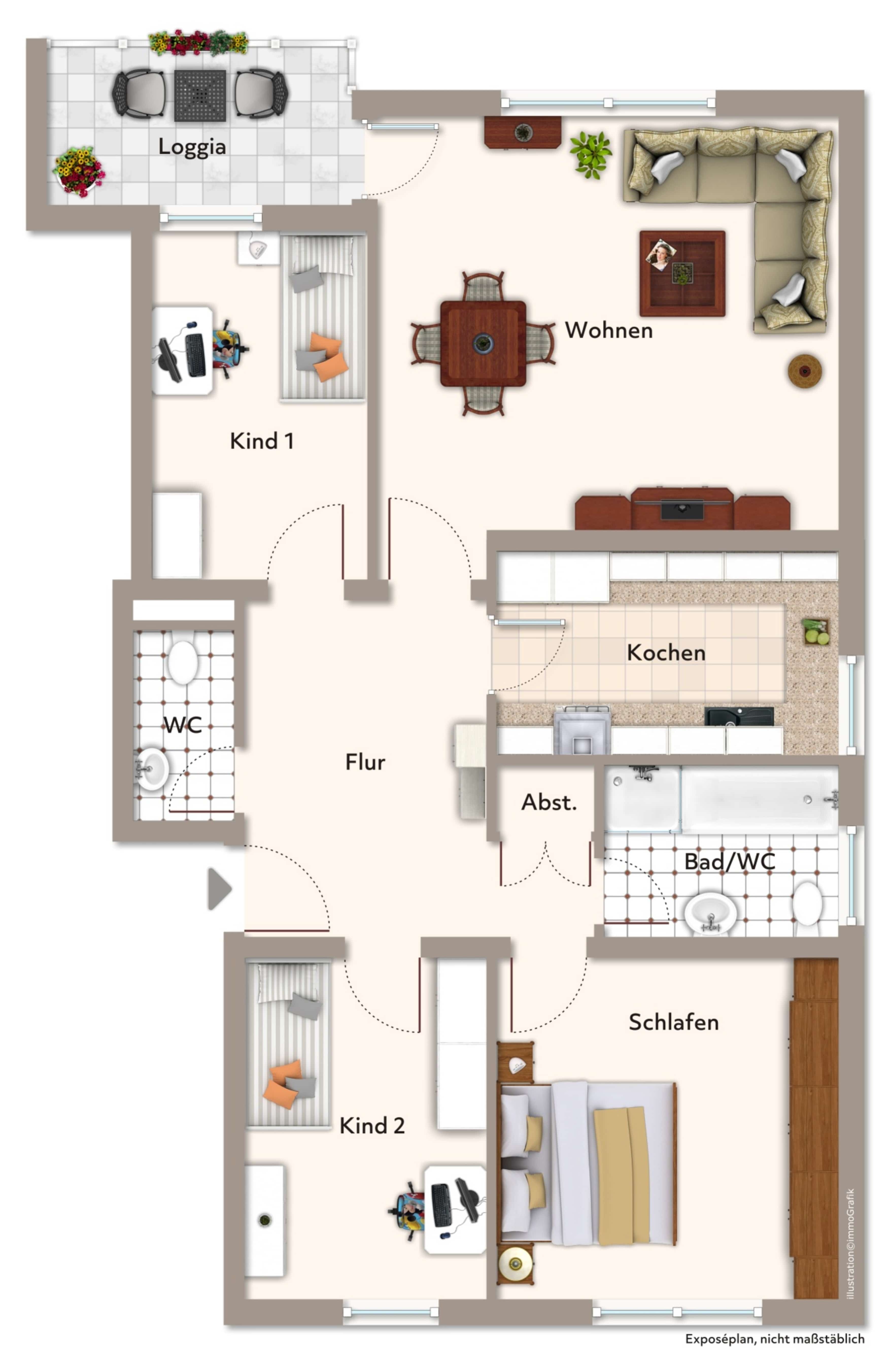 Wohnung zum Kauf 345.000 € 4 Zimmer 96 m²<br/>Wohnfläche 3.<br/>Geschoss Uttenreuth Uttenreuth 91080