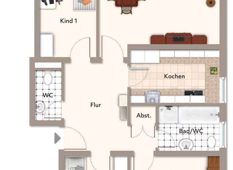 Wohnung zum Kauf 345.000 € 4 Zimmer 96 m²<br/>Wohnfläche 3.<br/>Geschoss Uttenreuth Uttenreuth 91080