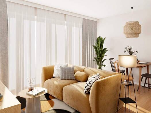 Wohnung zum Kauf - Neubau provisionsfrei 299.500 € 2 Zimmer 49,8 m² 1. Geschoss Amberweg/Fuchshofstraße Ludwigsburg 71638