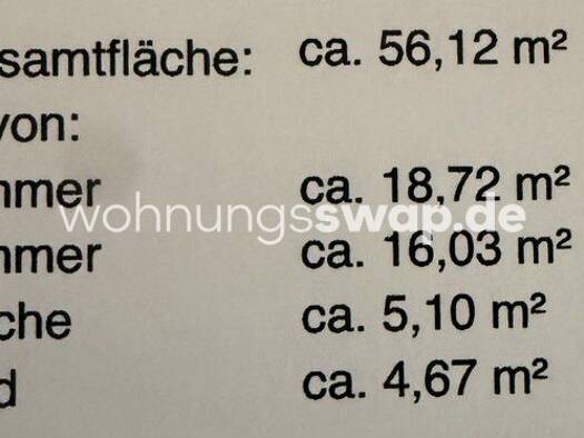 Wohnung zur Miete Tauschwohnung 380 € 2 Zimmer 54 m² 1. Geschoss Neu-Hohenschönhausen Lichtenberg 13059