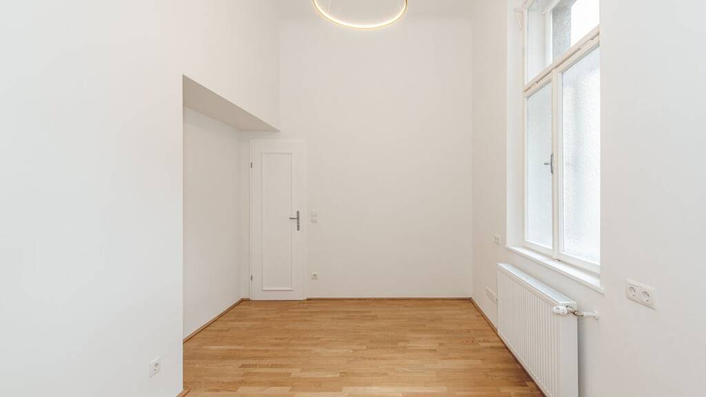 Büro zur Miete - Erstbezug 77,25 € 1 Zimmer 212 m² Bürofläche Brahmsplatz Wien 1040