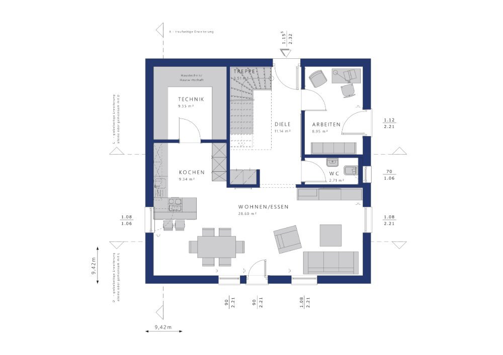 Einfamilienhaus zum Kauf 525.000 € 4 Zimmer 155 m²<br/>Wohnfläche 410 m²<br/>Grundstück Rümmingen 79595