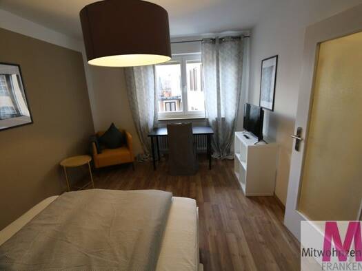 Wohnung zur Miete Wohnen auf Zeit 720 € 1 Zimmer 24 m² frei ab sofort Tafelhof Nürnberg 90443
