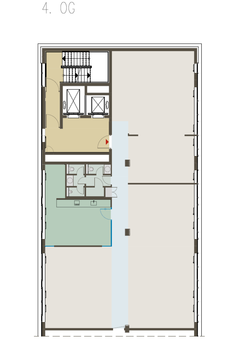 Bürofläche zur Miete provisionsfrei 13,50 € 345 m²<br/>Bürofläche ab 345 m²<br/>Teilbarkeit Holsterhausen Essen 45145