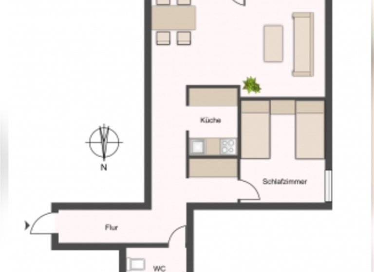 Studio zum Kauf als Kapitalanlage geeignet 119.500 € 2 Zimmer 42 m² Pfingstberg 2a Sierksdorf 23730