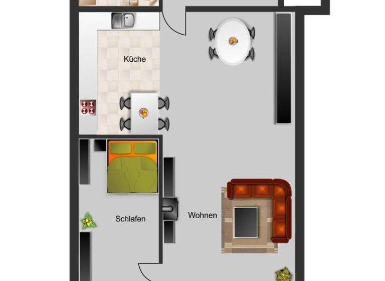 Studio zum Kauf 255.000 € 1,5 Zimmer 60 m² 1. Geschoss Schilksee Kiel 24159