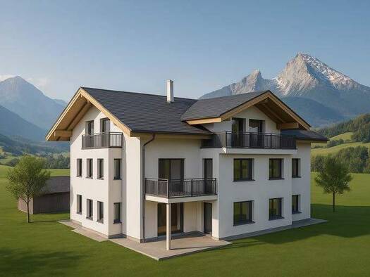 Wohnung zum Kauf - Erstbezug provisionsfrei 640.000 € 3 Zimmer 85,3 m² 2. Geschoss frei ab sofort Feldwies Übersee 83236