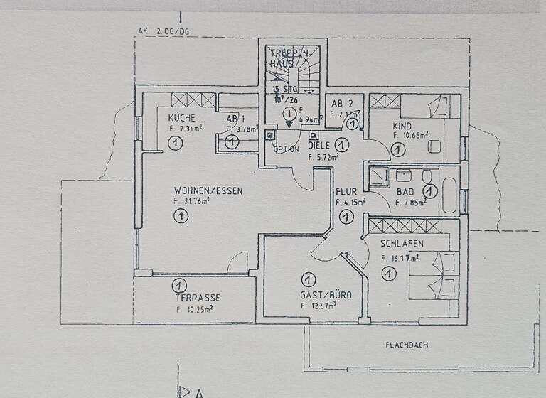 Wohnung zur Miete 1.250 € 4 Zimmer 125 m² Geschoss 1/3 frei ab 01.07.2026 Trierweiler 54311