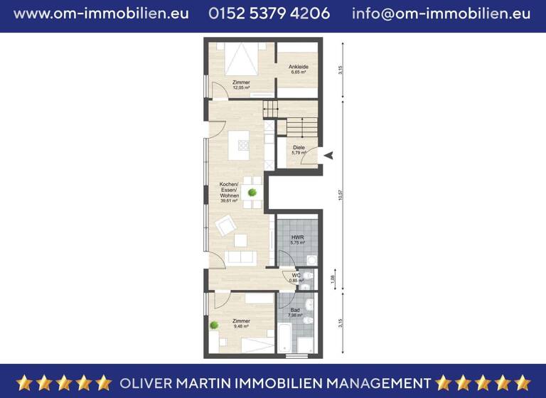 Wohnung zum Kauf 329.000 € 3 Zimmer 88 m²<br/>Wohnfläche EG<br/>Geschoss Hellwinkel Wolfsburg 38446