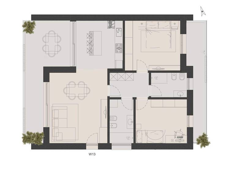 Wohnung zum Kauf 750.000 € 3 Zimmer 81 m² 1. Geschoss Via Lazise 1 Lazise 37017