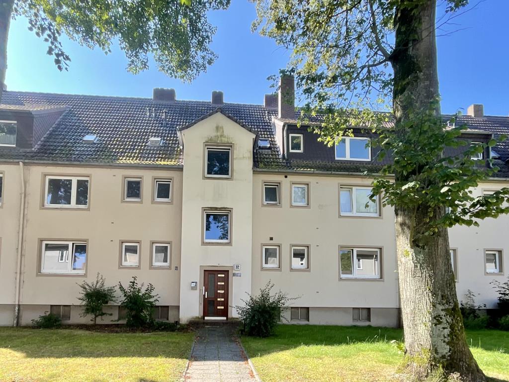 Wohnung zur Miete 379 € 3 Zimmer 54,5 m²<br/>Wohnfläche EG<br/>Geschoss Weichselstraße 32 Fedderwardergroden Wilhelmshaven 26388