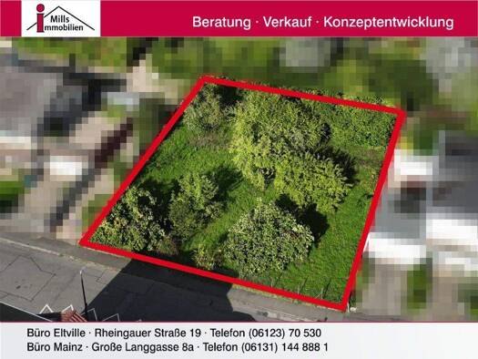 Grundstück zum Kauf 598.000 € 662 m² Grundstück Eltville Eltville am Rhein 65343