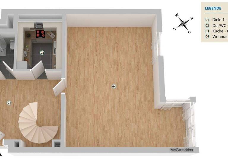 Maisonette zum Kauf 1.498.000 € 3 Zimmer 119 m² Altstadt-Lehel München 80469