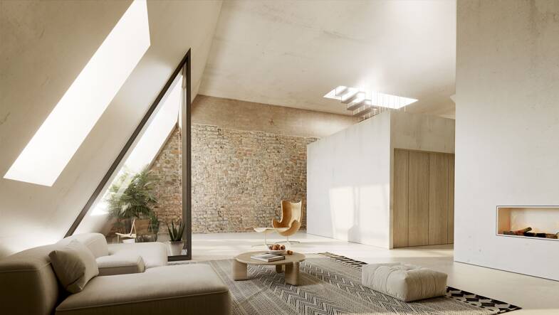 Penthouse zum Kauf provisionsfrei 1.450.000 € 4 Zimmer 116 m² Dachgeschoss, 5. Geschoss frei ab sofort Holsteinische Str. Wilmersdorf Berlin 10717