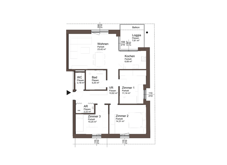 Wohnung zum Kauf - Erstbezug 408.510 € 4 Zimmer 86,1 m² Altmünster 4813