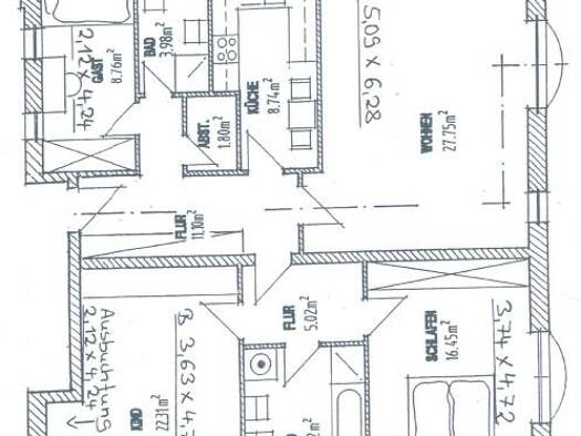 Wohnung zum Kauf 399.000 € 4 Zimmer 110 m² 1. Geschoss Eckernförde 24340