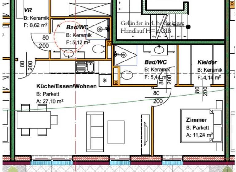 Wohnung zum Kauf - Erstbezug 281.833 € 3 Zimmer 71 m² EG Lieboch 8501