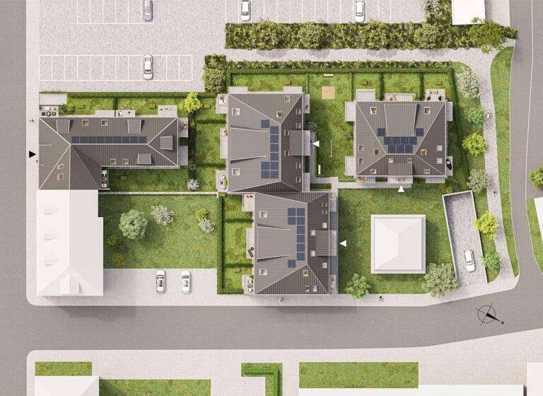 Wohnung zum Kauf - Erstbezug provisionsfrei 413.364 € 2 Zimmer 74,5 m² EG Rheinfelden Rheinfelden (Baden) 79618