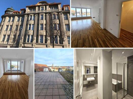 Wohnung zur Miete 1.530 € 4 Zimmer 125,4 m² 4. Geschoss Merseburger Str. 84 Altlindenau Leipzig 04177