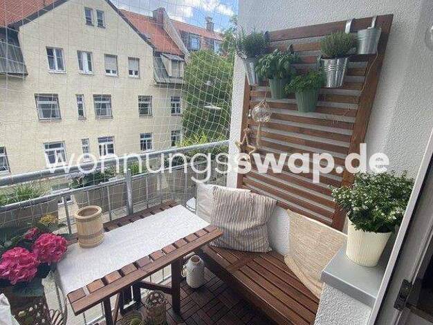 Wohnung zur Miete Tauschwohnung 900 € 2 Zimmer 56 m² 3. Geschoss Neuhausen-Nymphenburg München 80637