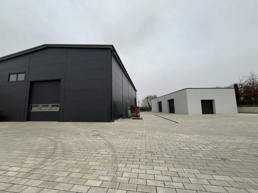 Lagerhalle zur Miete - Erstbezug 595 m² Lagerfläche Ay Senden 89250