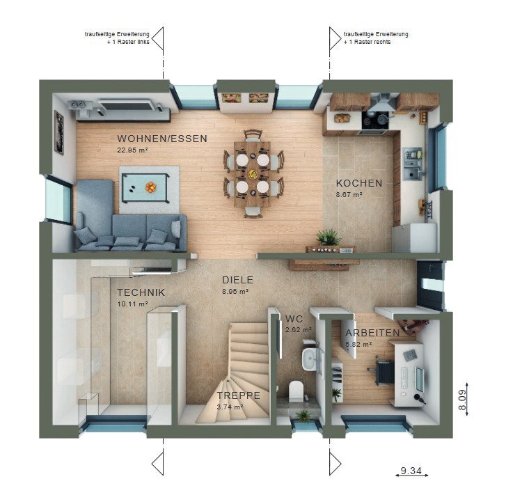 Einfamilienhaus zum Kauf provisionsfrei 448.704 € 5 Zimmer 125 m²<br/>Wohnfläche 750 m²<br/>Grundstück Calmbach Bad Wildbad 75323