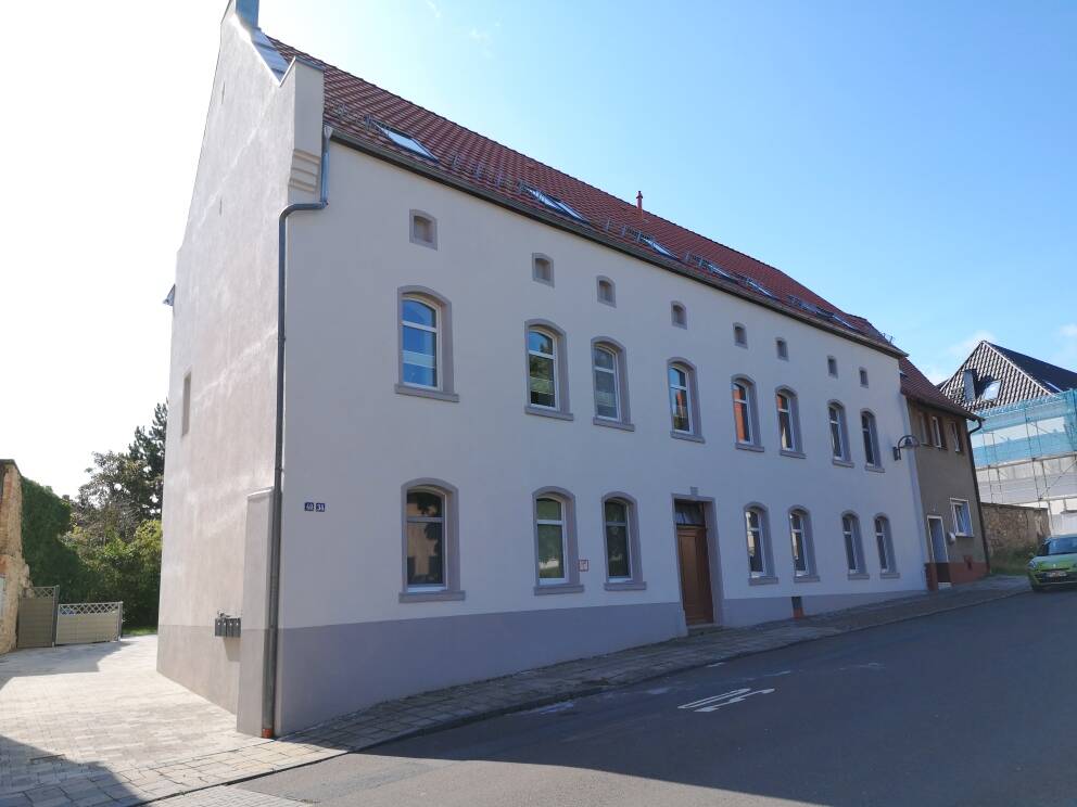 Wohnung zur Miete 430 € 2 Zimmer 48 m²<br/>Wohnfläche EG<br/>Geschoss 01.05.2025<br/>Verfügbarkeit Freimarkt 38/40 Querfurt Querfurt 06268