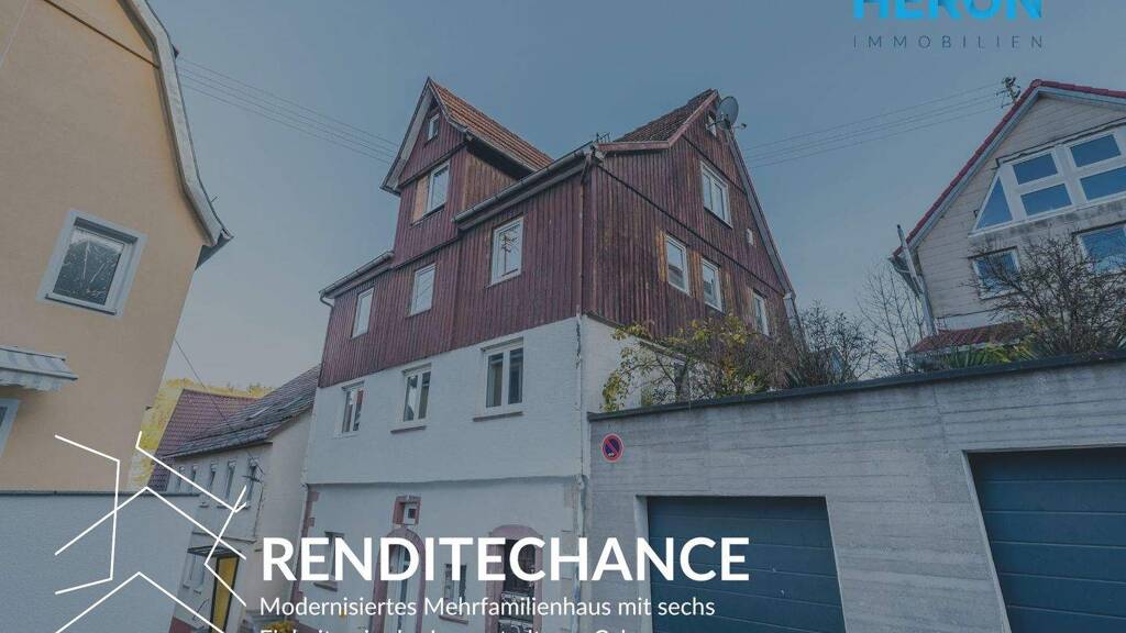 Mehrfamilienhaus zum Kauf 299.000 € 15 Zimmer 187,5 m² 113 m² Grundstück Calw 75365