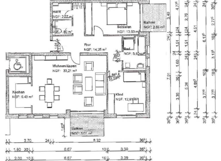 Wohnung zum Kauf provisionsfrei 335.000 € 3 Zimmer 95,5 m² 1. Geschoss frei ab sofort Hauptstraße 139 Bad Neuenahr Bad Neuenahr-Ahrweiler 53474
