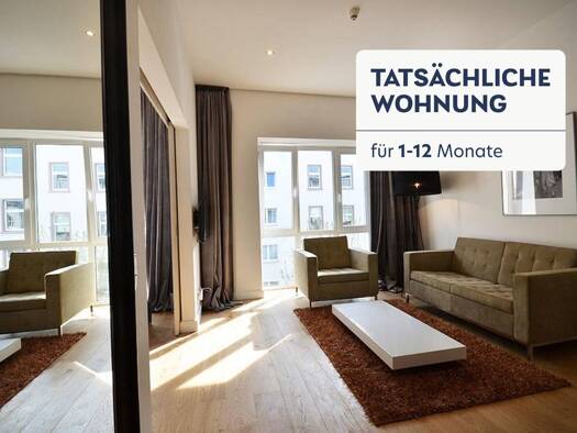 Wohnung zur Miete 2.261 € 2 Zimmer 37 m² 2. Geschoss frei ab sofort Cranachstraße 10 Sachsenhausen Frankfurt am Main 60596