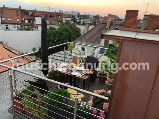 Maisonette zur Miete Tauschwohnung 1.350 € 3 Zimmer 90 m² 5. Geschoss Au-Haidhausen München 81669