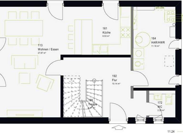 Einfamilienhaus zum Kauf provisionsfrei 419.987 € 4 Zimmer 127 m²<br/>Wohnfläche 689 m²<br/>Grundstück Frammersbach Frammersbach 97833