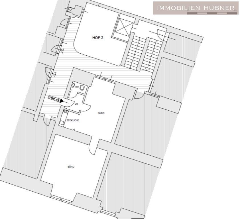 Bürofläche zur Miete 936 € 52 m²<br/>Bürofläche Wien, Innere Stadt 1010