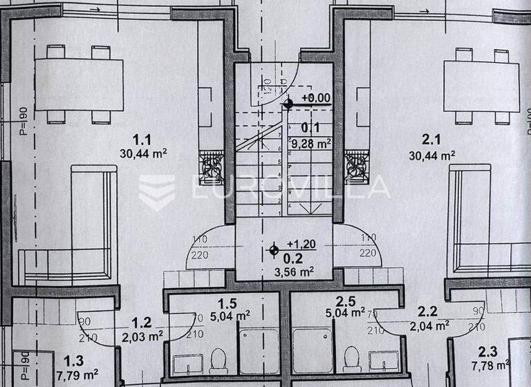Wohnung zum Kauf 230.000 € 2 Zimmer 62 m² 1. Geschoss Pag Pag