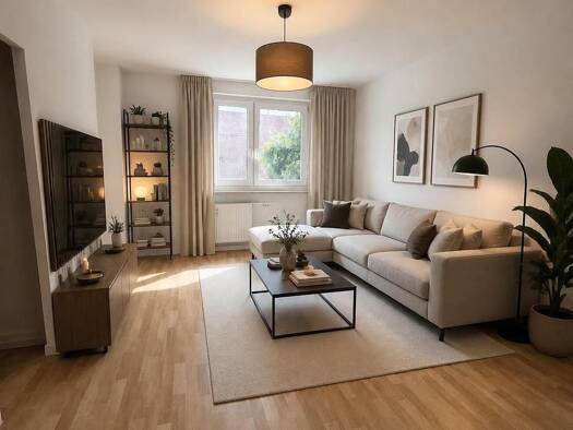 Wohnung zur Miete 211 € 1,5 Zimmer 32,4 m² 3. Geschoss Karl-Matthes-Straße 22 Lusan Gera 07549